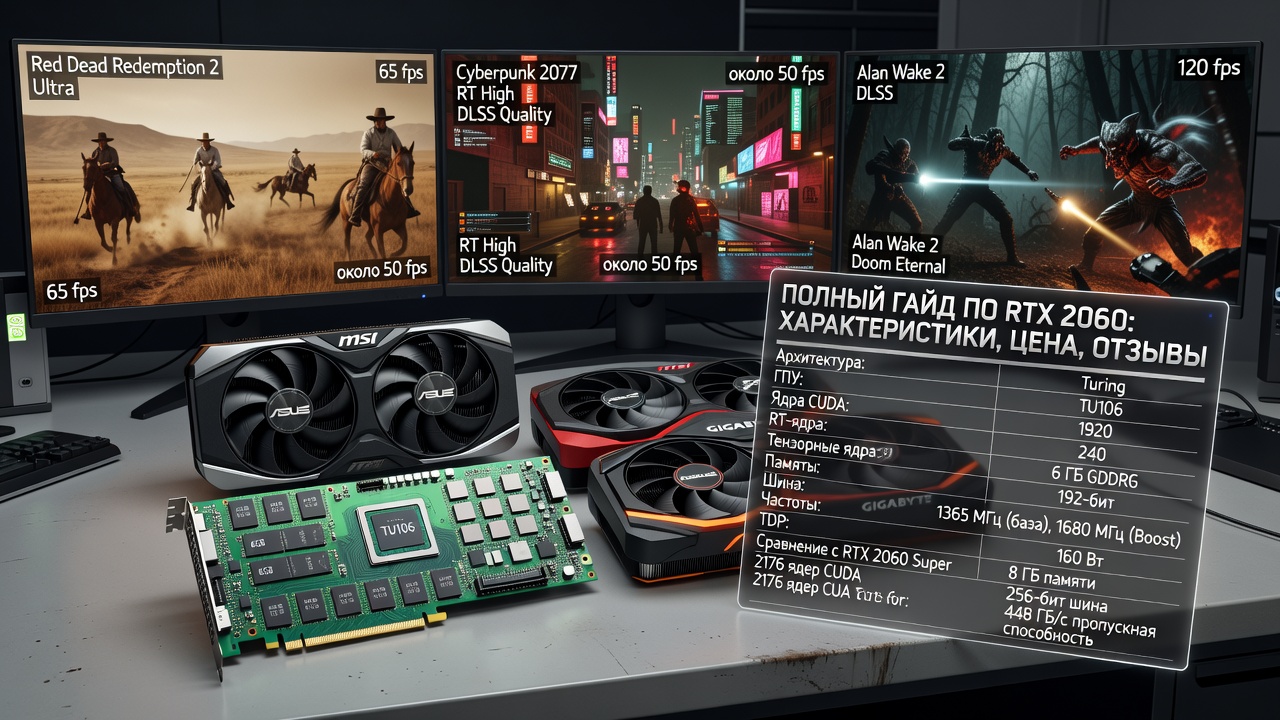 Полный гайд по RTX 2060: характеристики, цена, отзывы