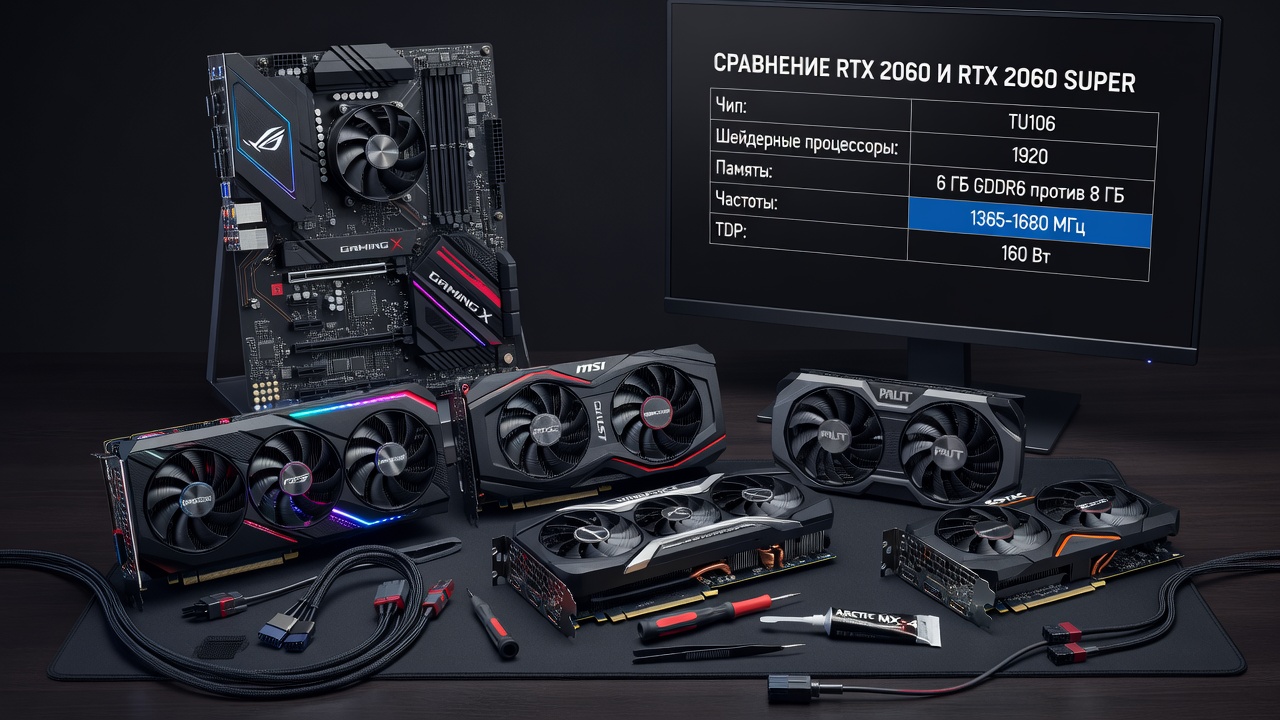 Как выбрать RTX 2060: версии разных производителей