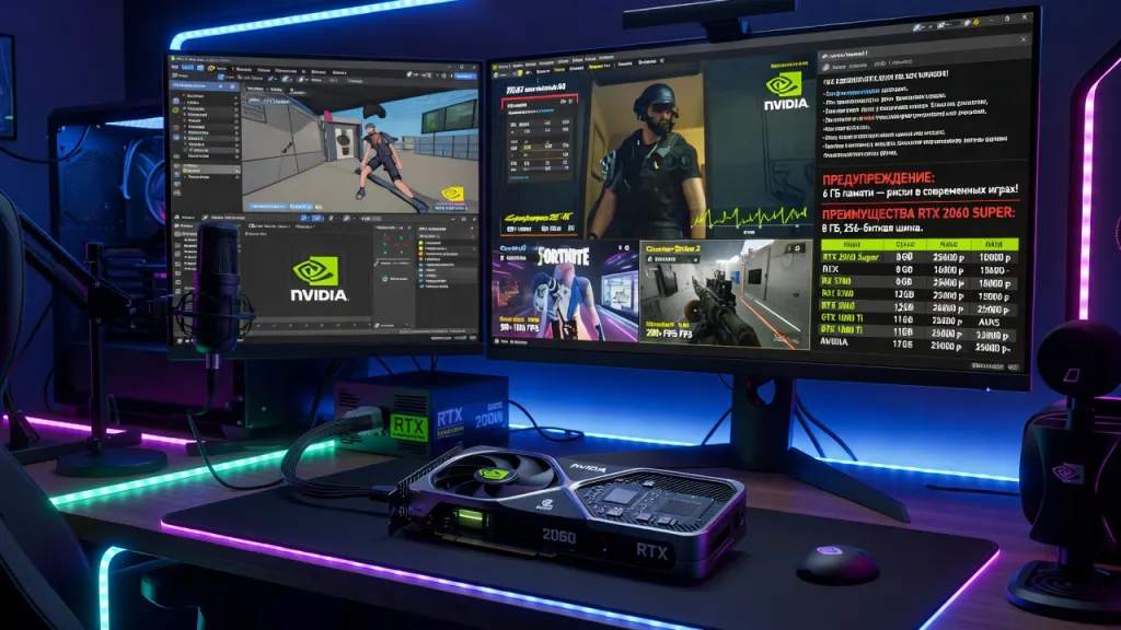 RTX 2060 или ближайшие конкуренты: что взять за эти деньги